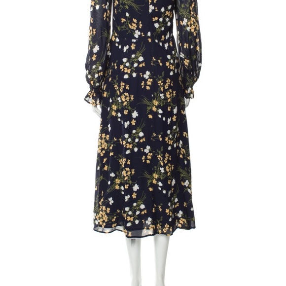 Reformation Stevie Floral Maxi Dress size 12 - Picture 3 of 16